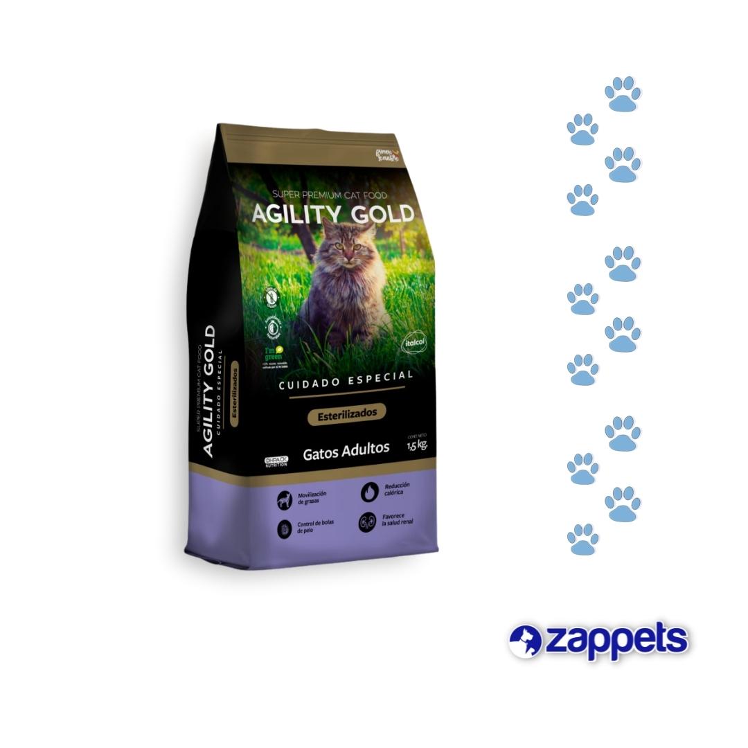 Alimento para Gatos Agility Gold Esterilizados