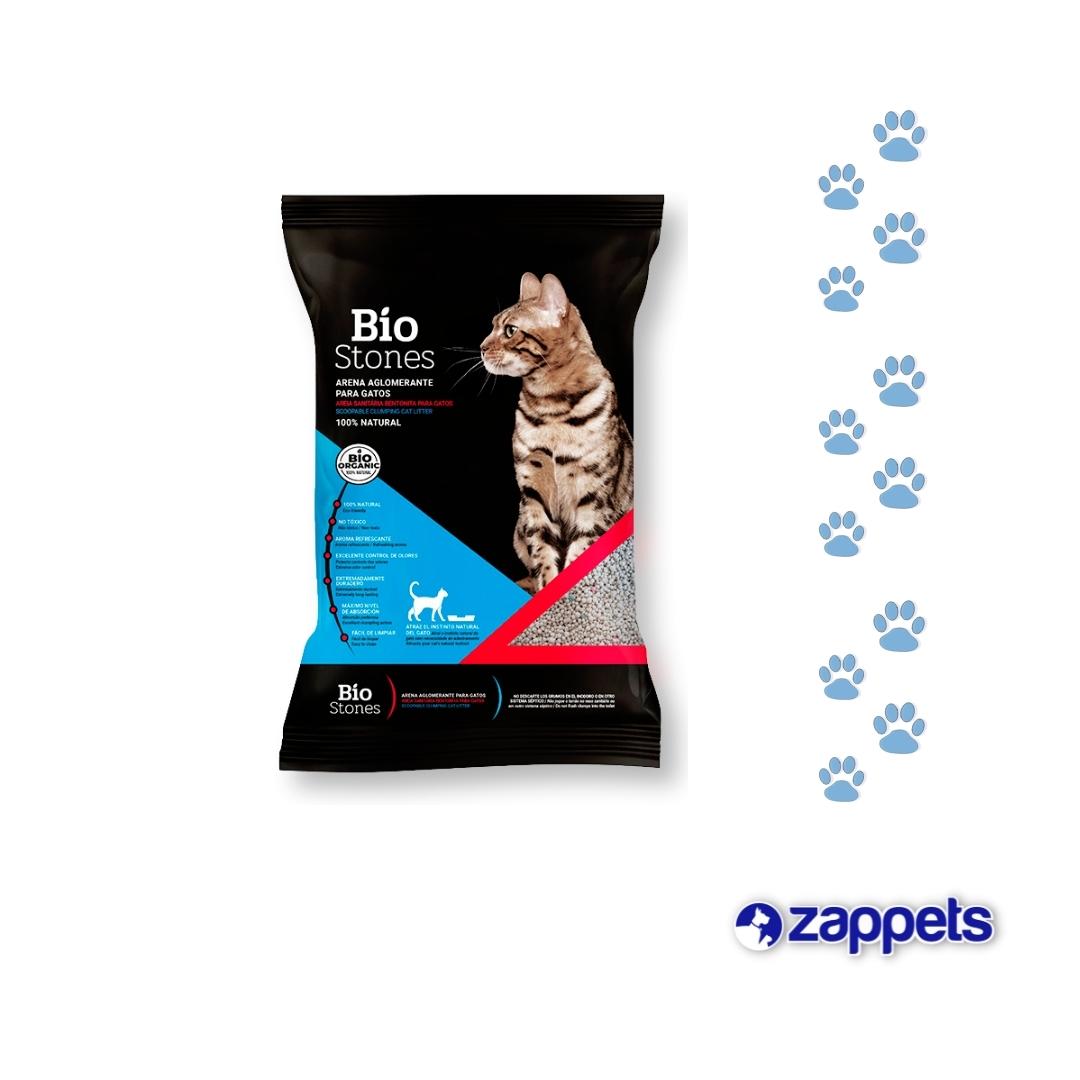 Arena Sanitaria para Gatos Bio Stones