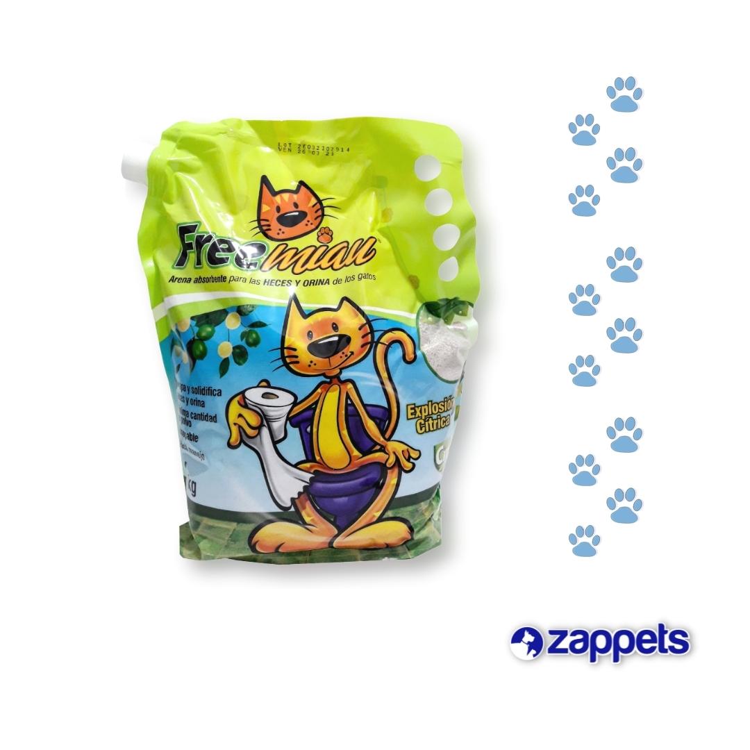 Arena Sanitaria para Gatos Free Miau Citrica
