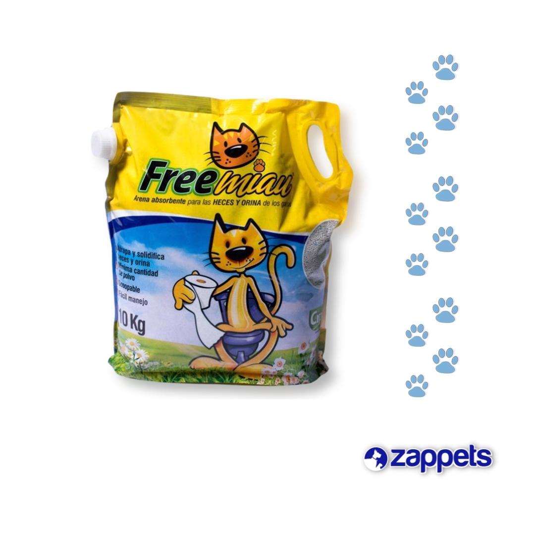 Arena Sanitaria para Gatos Free Miau Tradicional