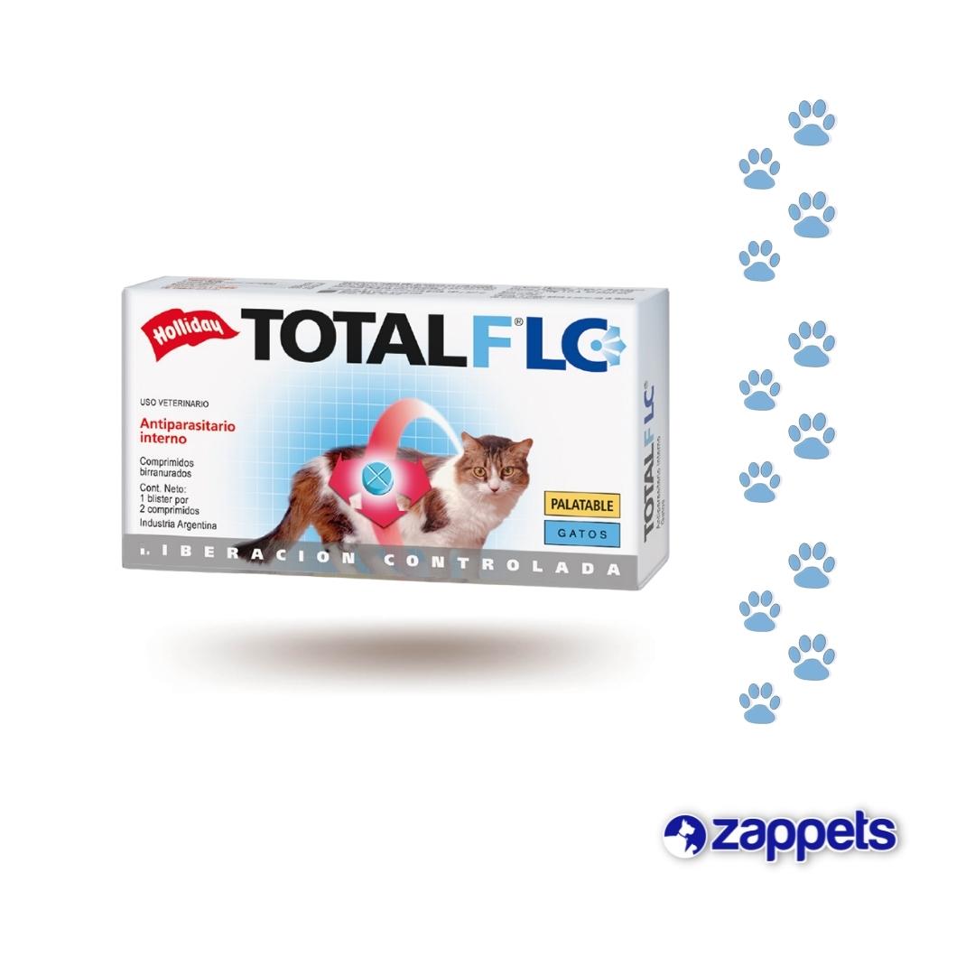 Antiparasitario Total FLC Gatos - Blíster