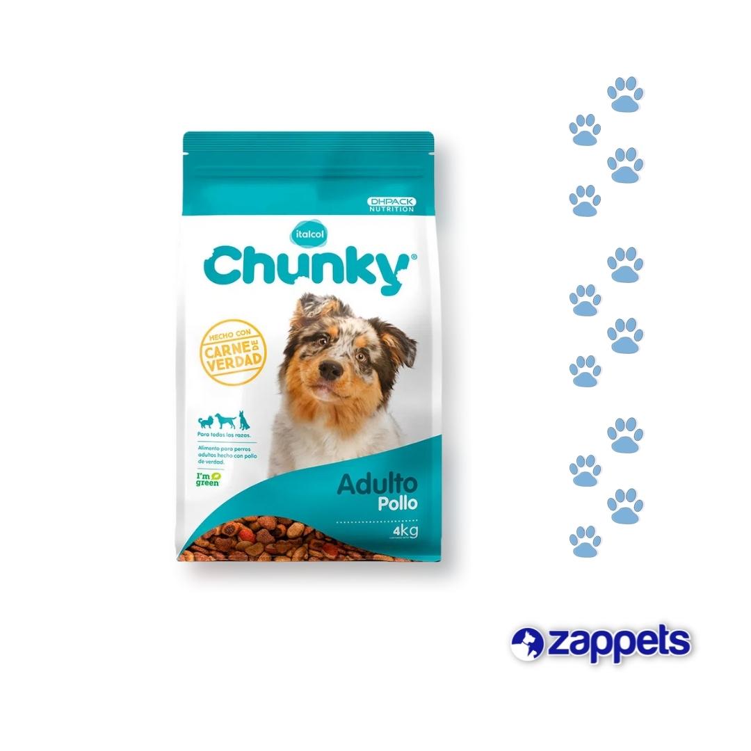 Alimento para Perros Adultos Chunky Pollo