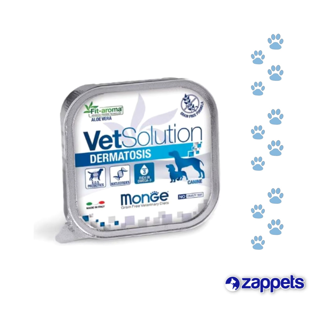 Enlatado para Perros Vet Solution Dermatosis 150Gr