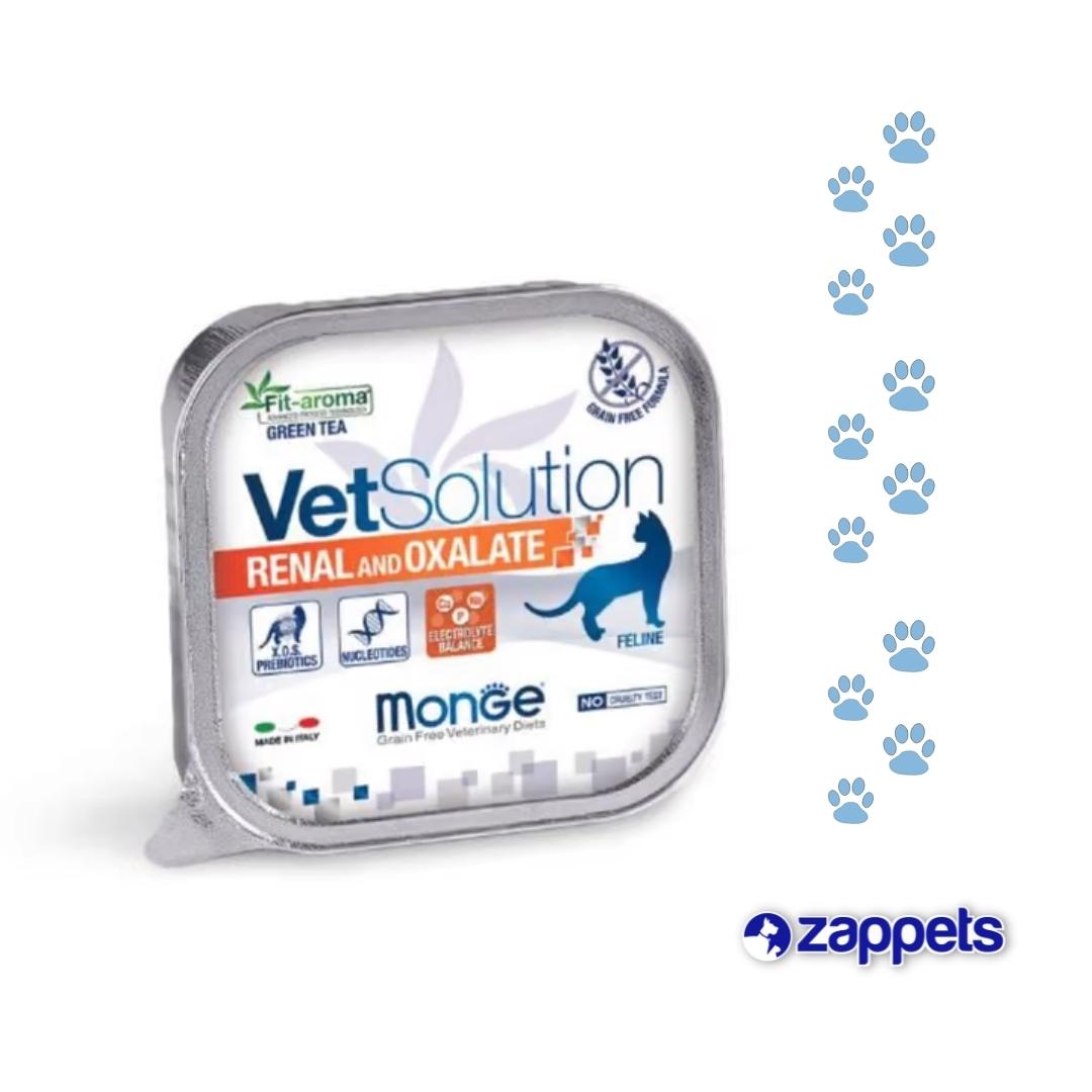 Enlatado para Gatos Vet Solution Renal y Oxalate 100Gr