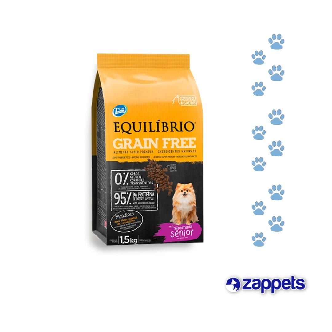 Alimento para Perros Equilibrio Grain Free Mature Raza Mini 1.5Kg