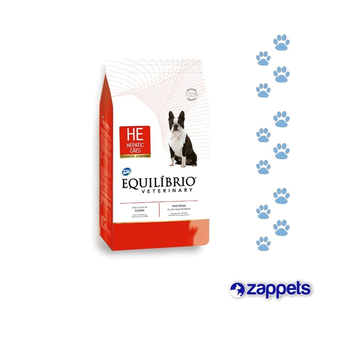 Alimento para Perros Equilibrio Veterinary Hepatico - He