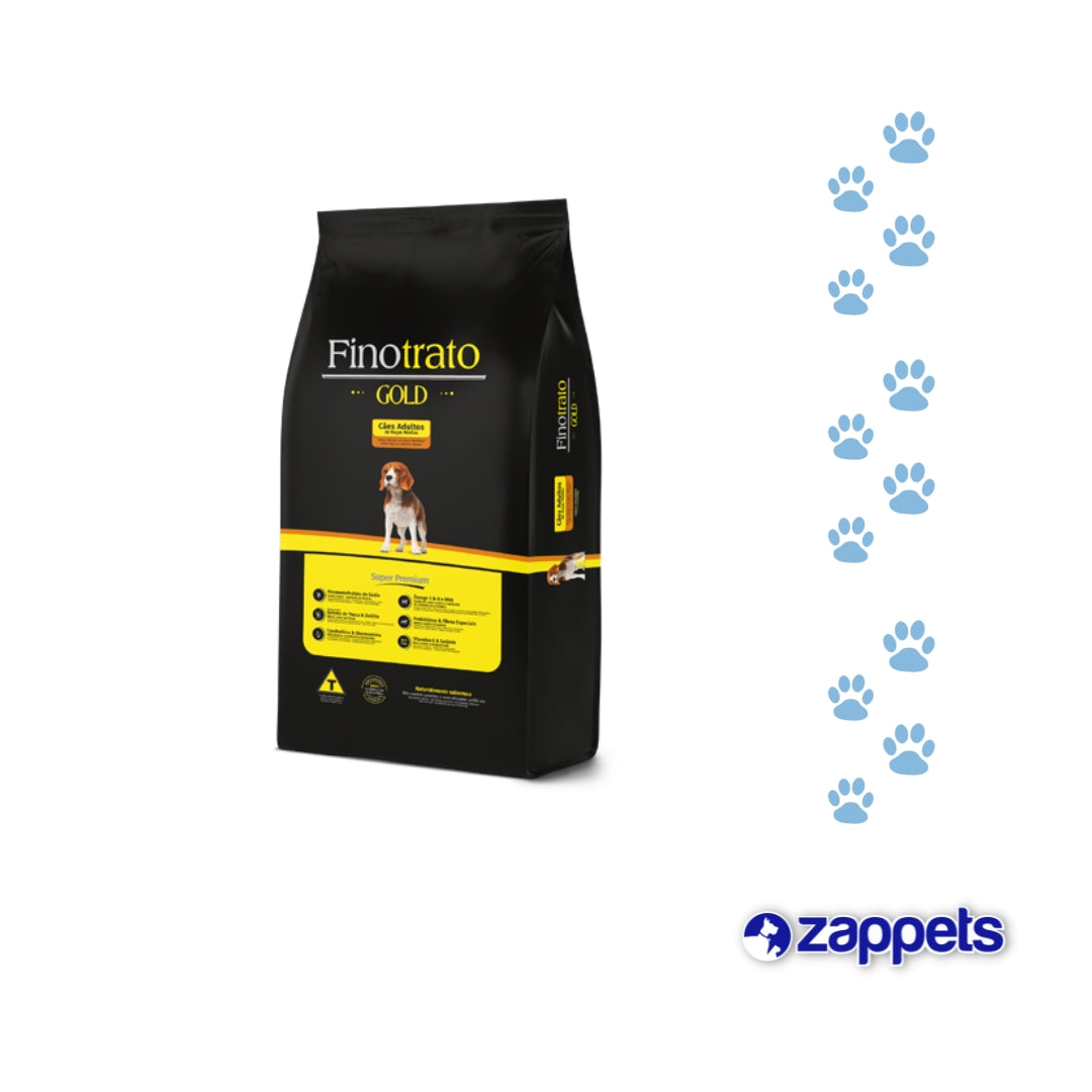 Alimento para Perros Fino Trato Gold Adultos Raza Mediana