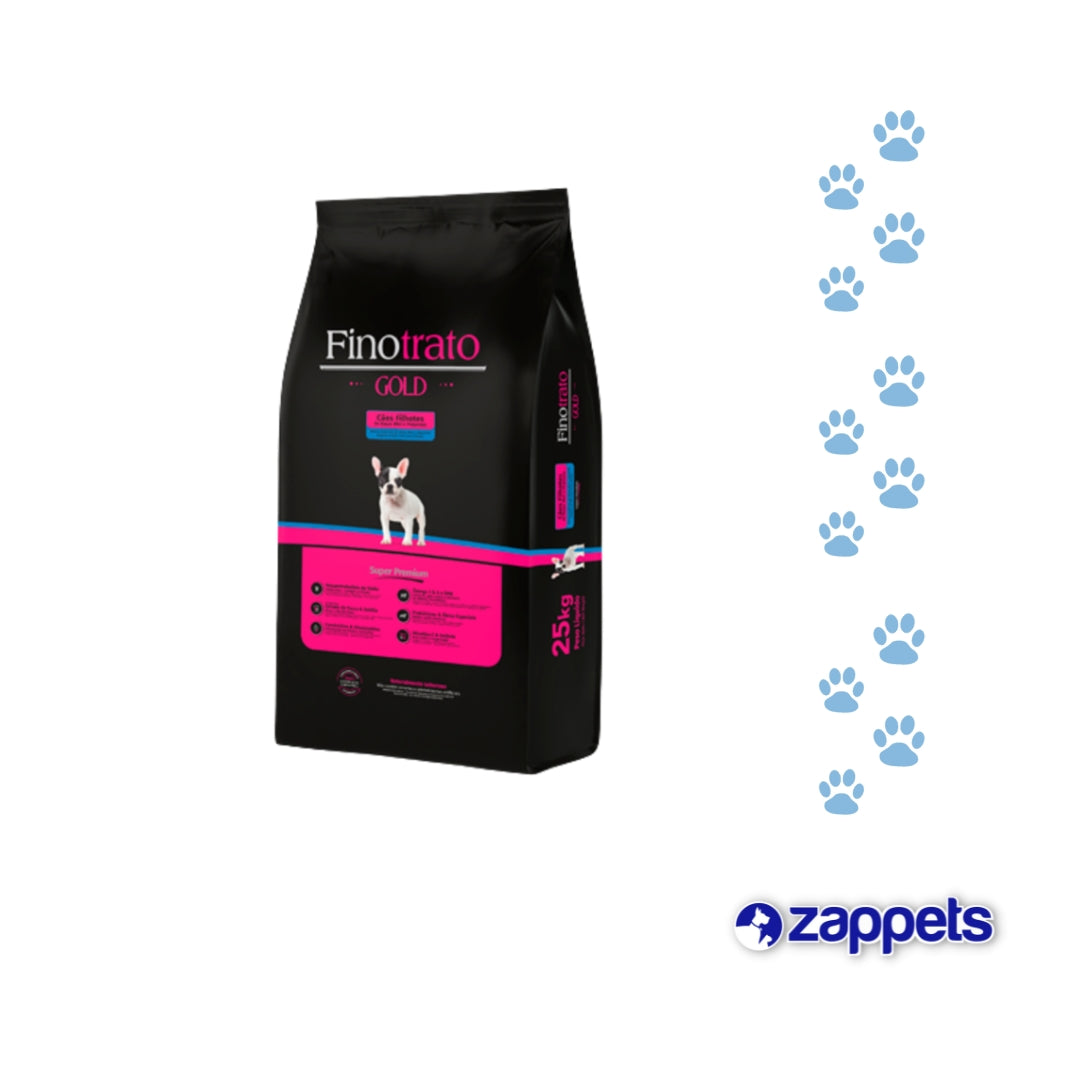 Alimento para Perros Fino Trato Gold Cachorros Raza Pequeña
