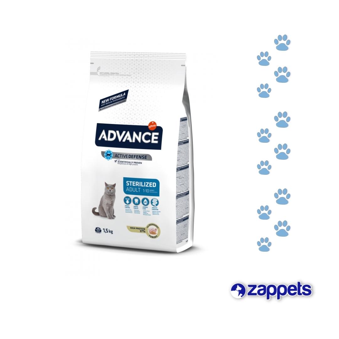 Alimento para Gatos Advance Sterilized