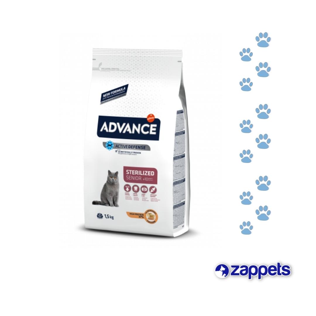 Alimento para Gatos Advance Steril Senior 1.5Kg