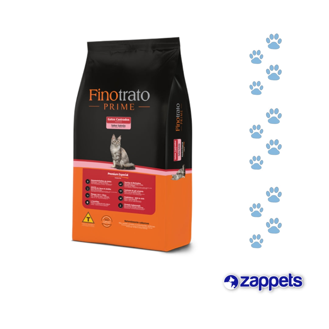 Alimento Para Gato Fino Trato Prime Castrado