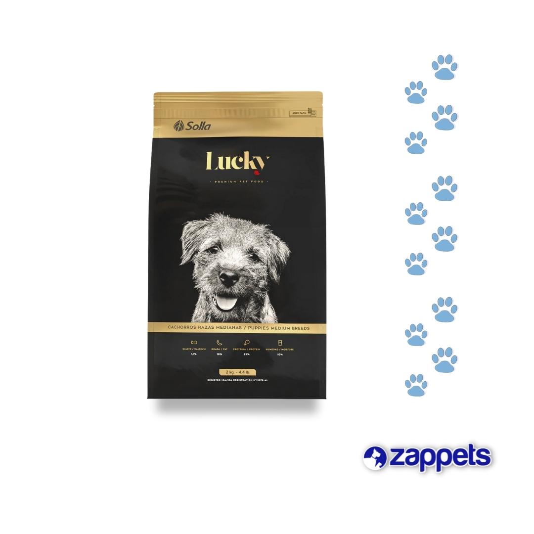 Alimento para Perros Lucky Cachorros Raza Mediana