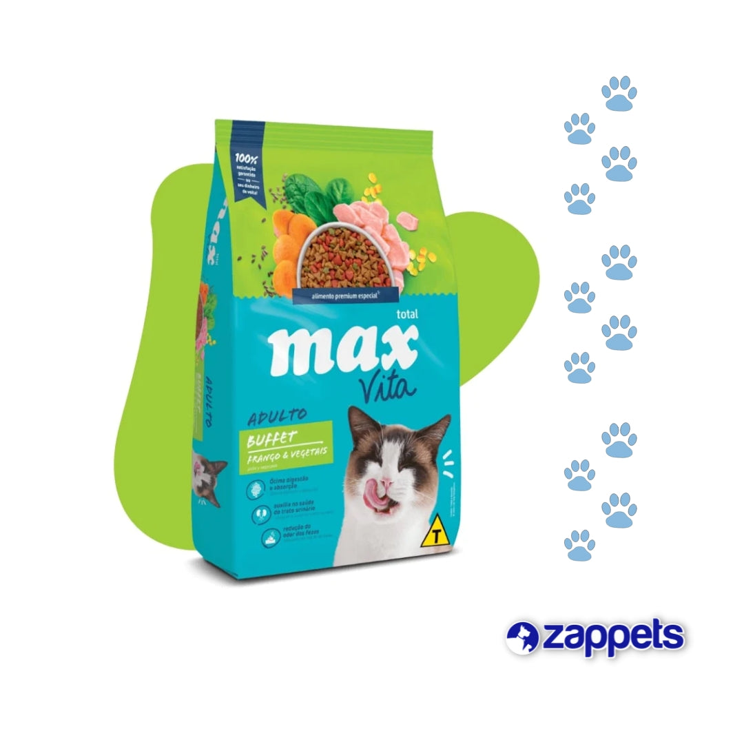 Max Vita Gato Adulto Buffet Frango y Vegetais