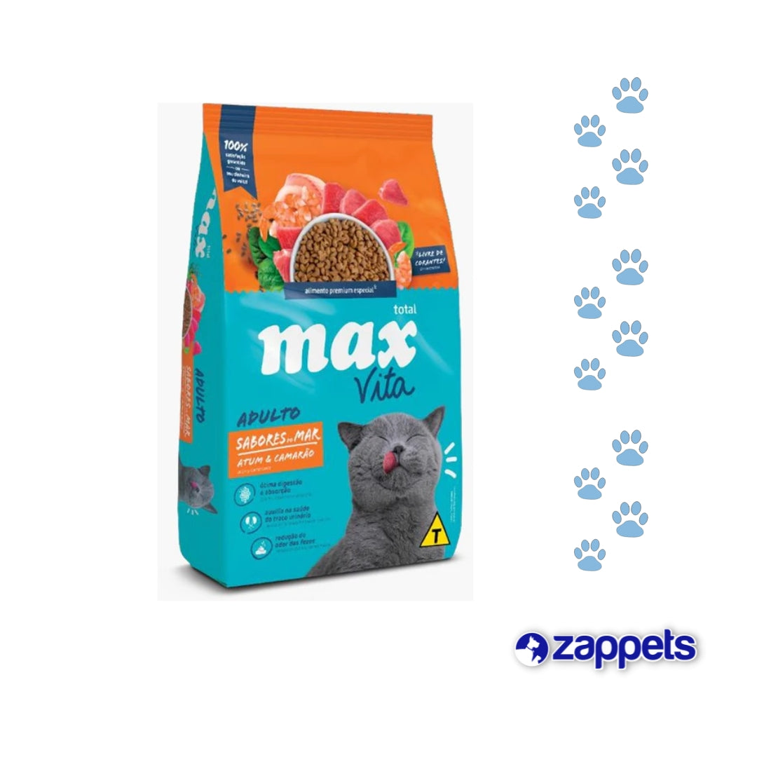 Max Vita Gato Adulto Sabores Do Mar Atum y Camarão