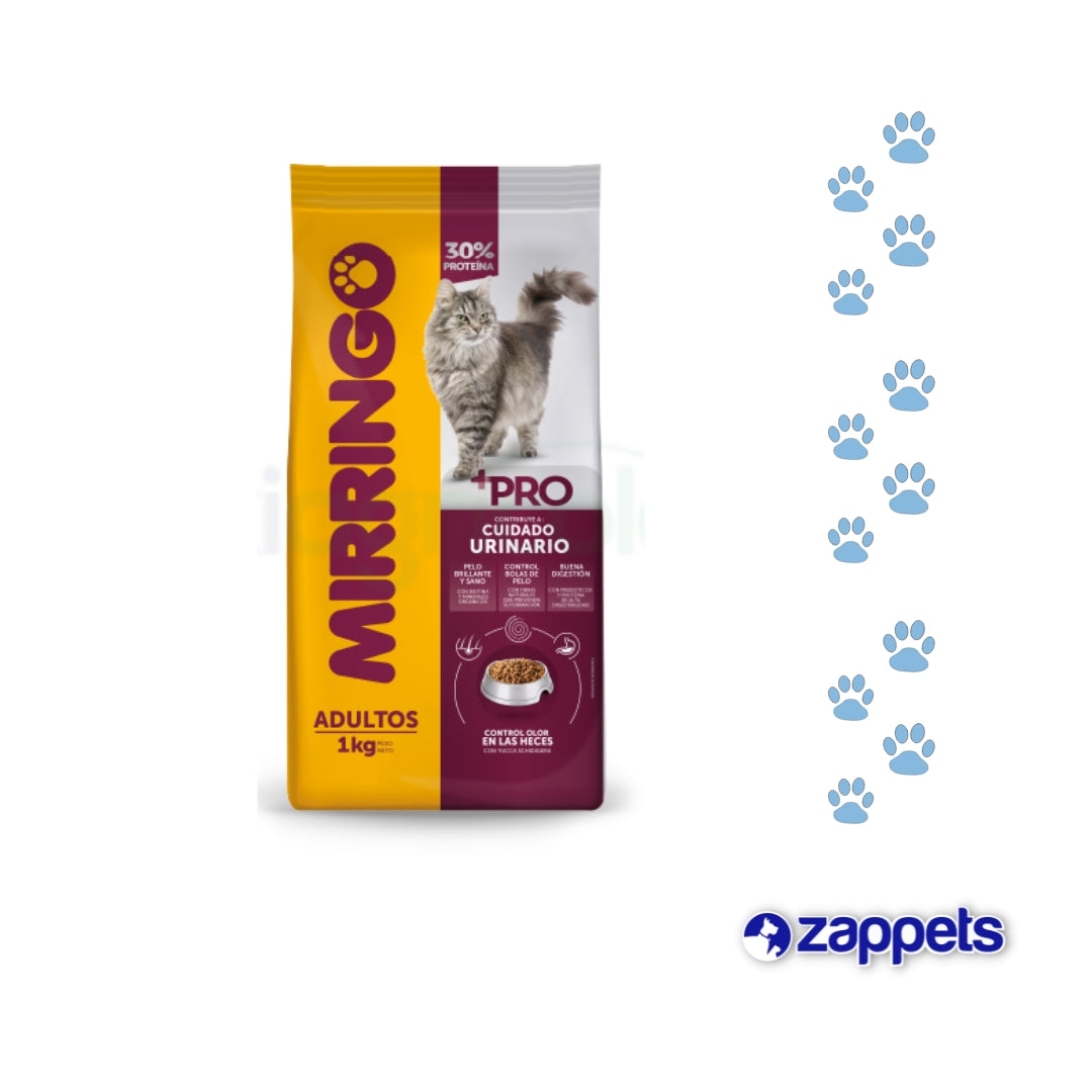Alimento para Gatos Mirringo + Pro Cuidado Urinario