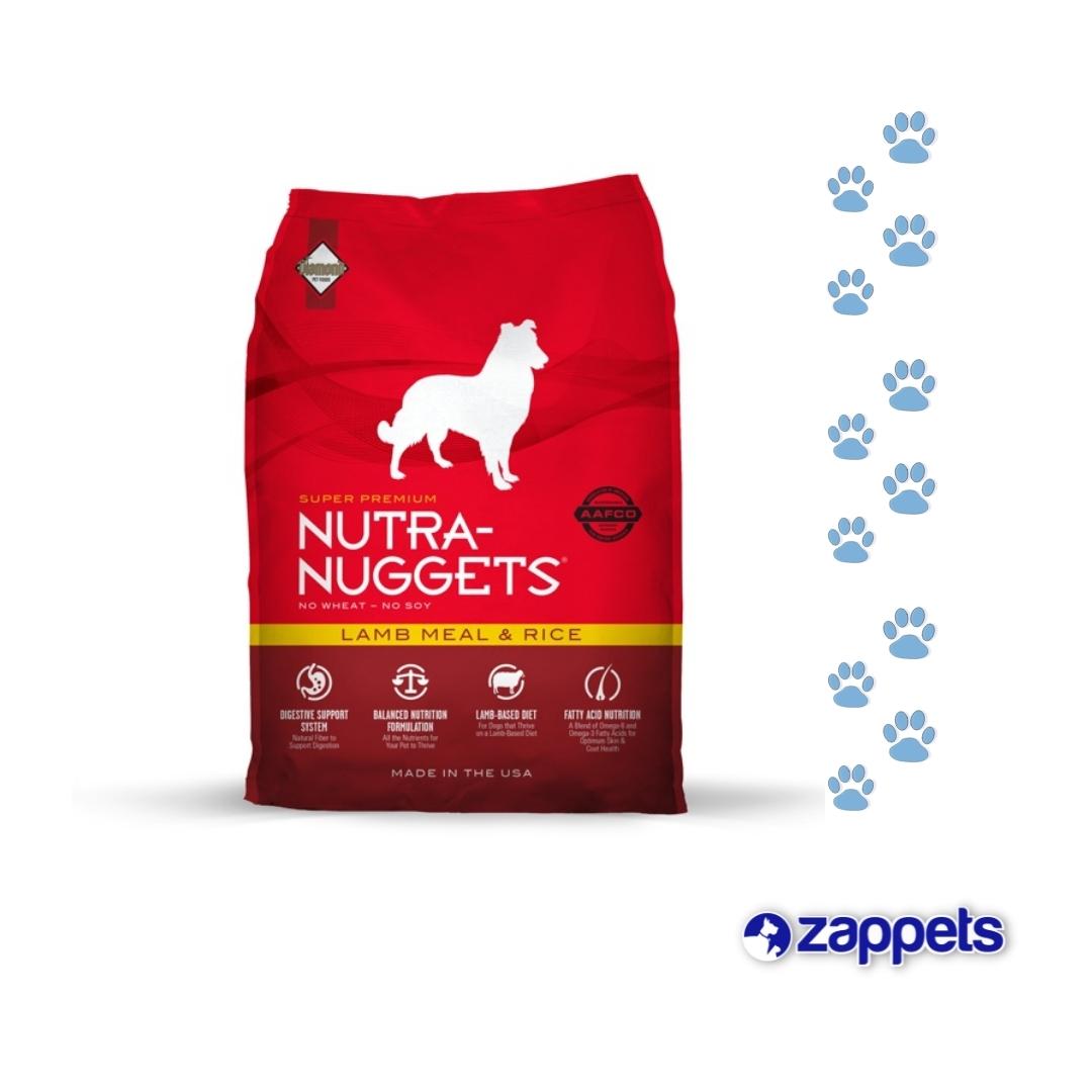 Alimento para Perros Nutra Nuggets Cordero y Arroz