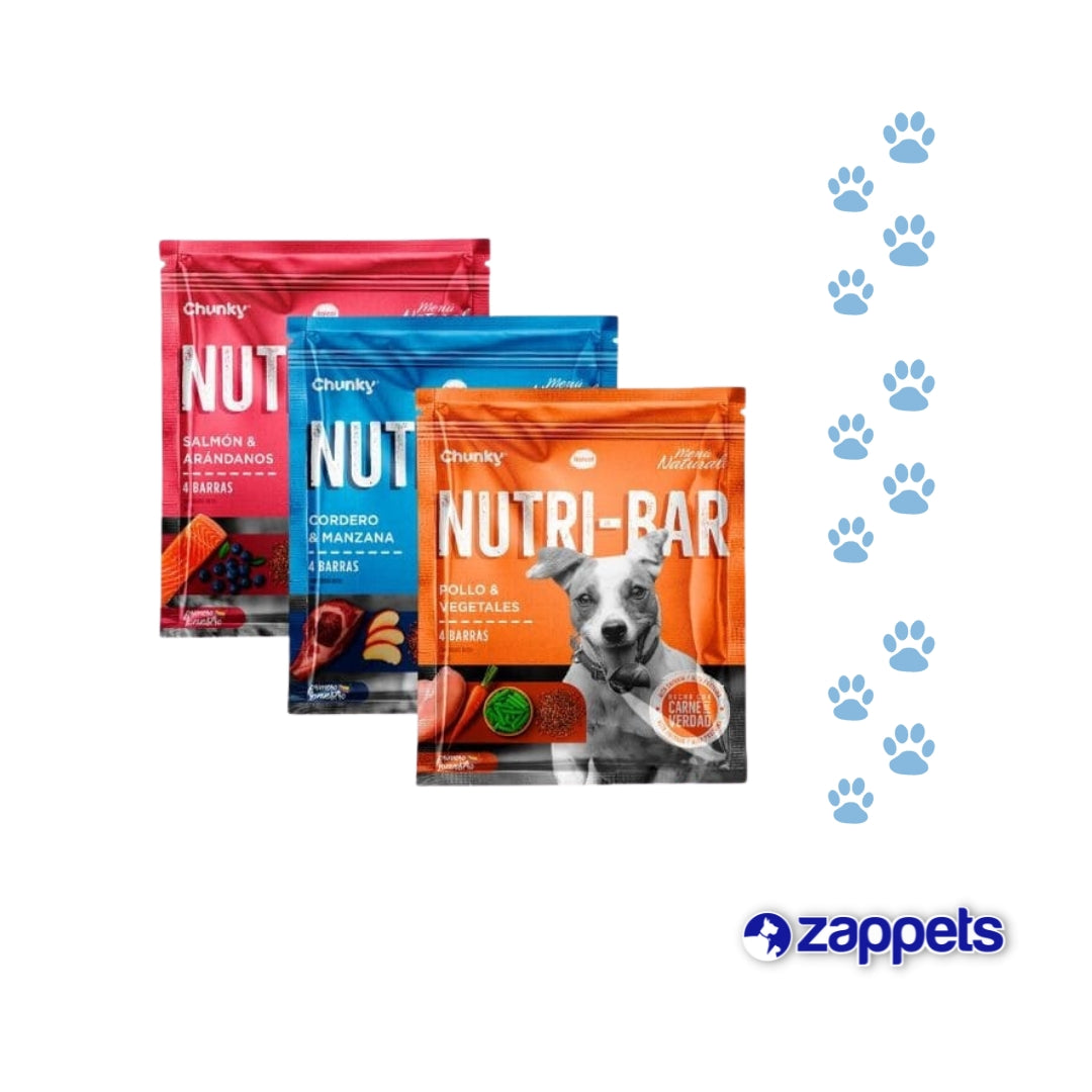 Chunky Nutribar para Perro 150Gr - 4Unds