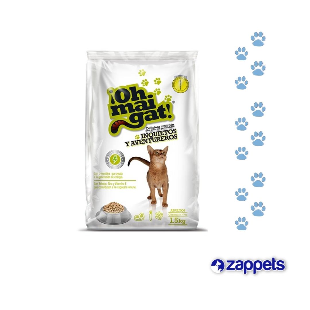 Alimento para Gatos Oh Mai Gat Adultos Inquietos