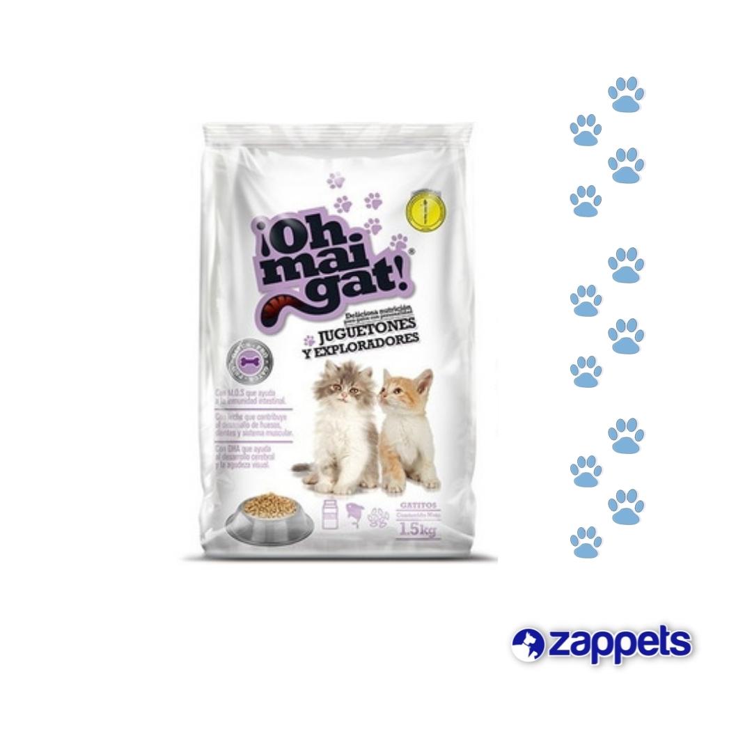 Alimento para Gatos Oh Mai Gat Gatitos Juguetones