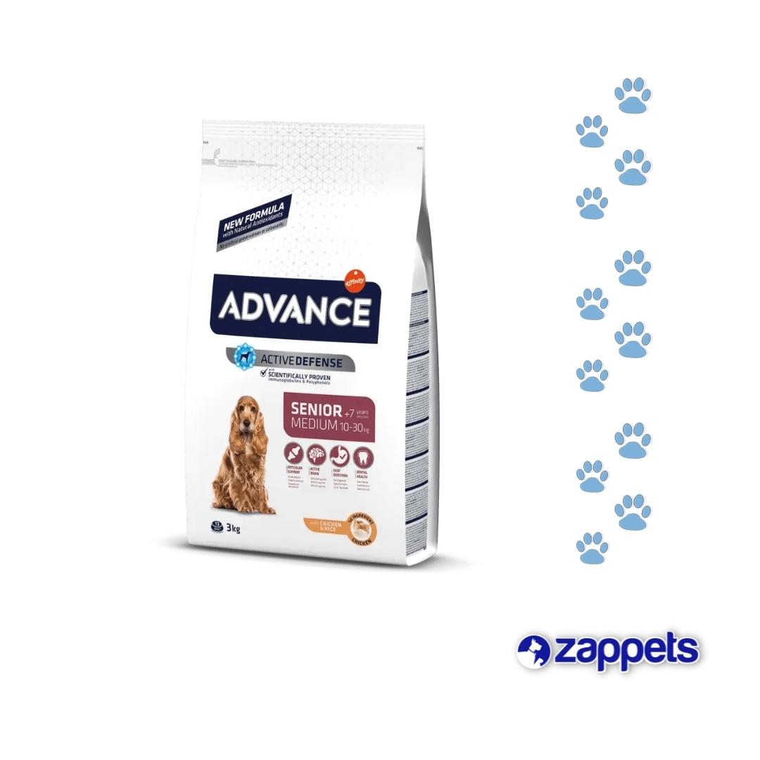 Alimento para Perros Advance Senior Raza Mediana