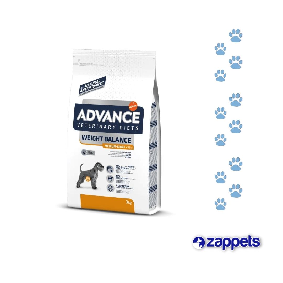 Alimento para Perros Advance Veterinary Diets Weight Balance Med-Max