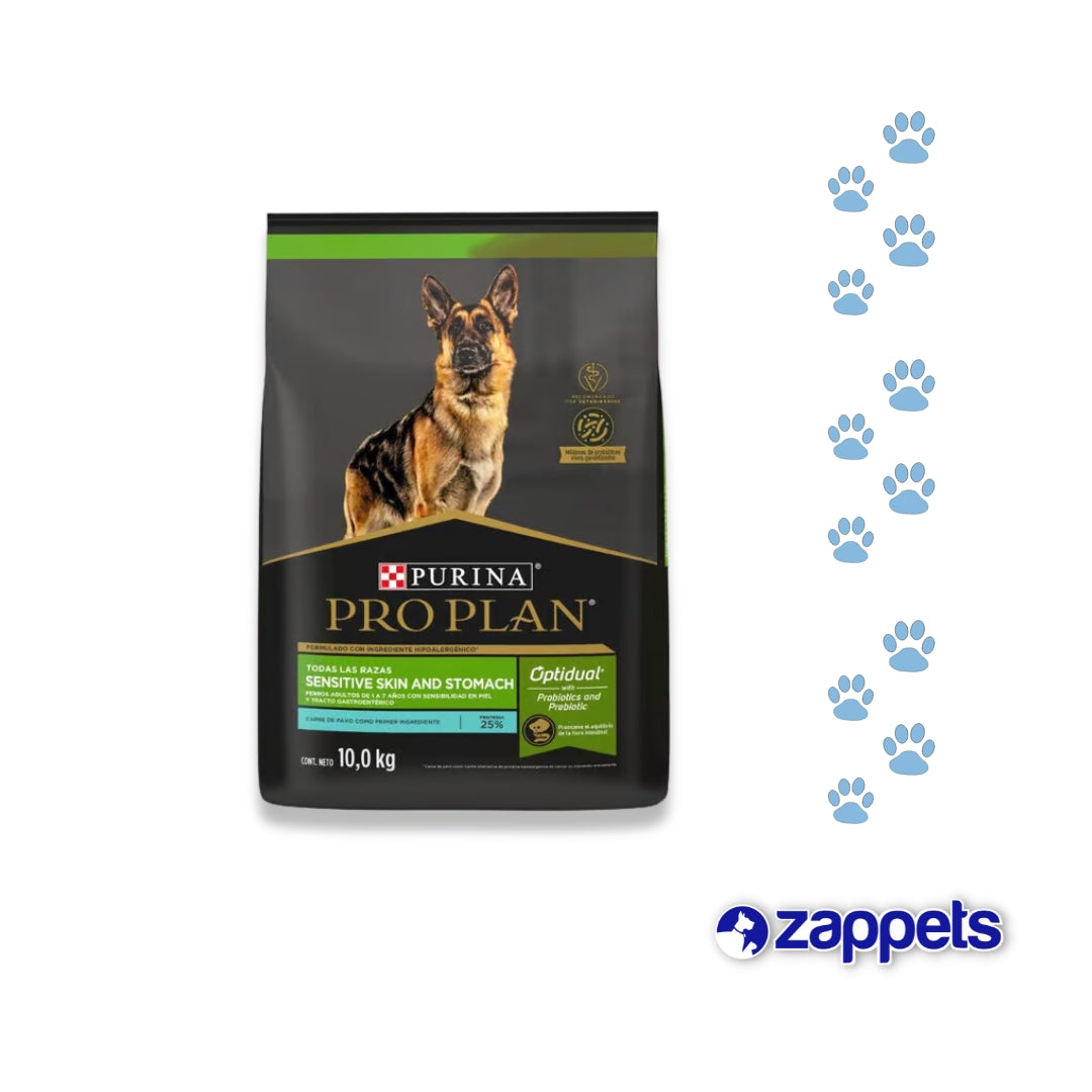 Alimento para Perros Pro Plan Sensitive Skin y Stomach
