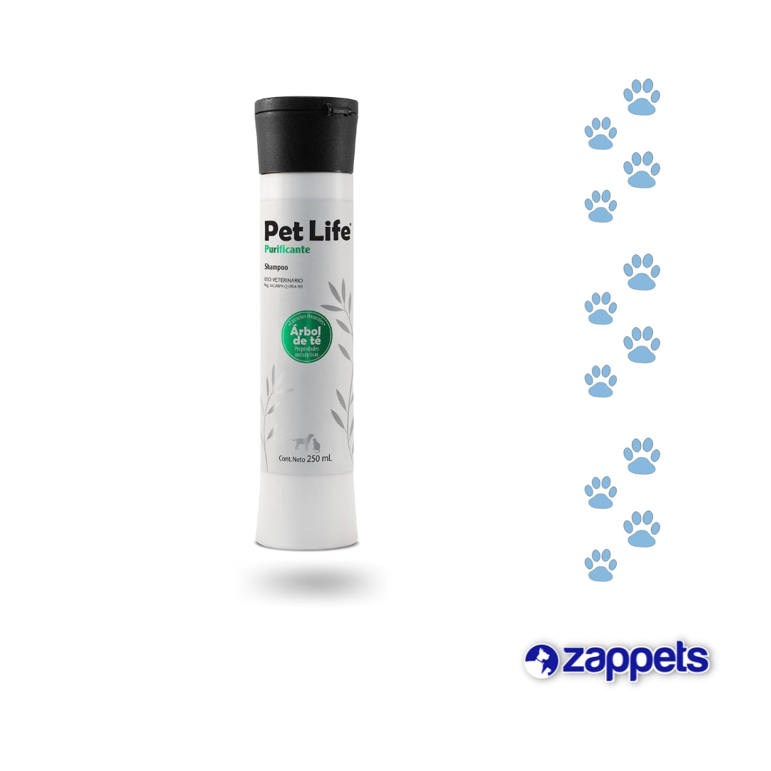 Shampo Pet Life Purificante Árbol de Té 250ML
