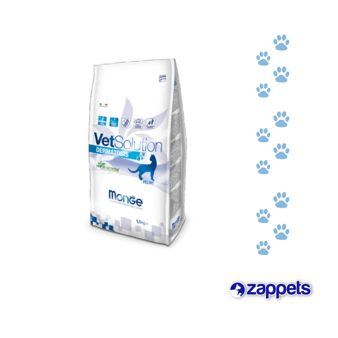 Alimento para Gatos Vet Solution Dermatosis 1.5Kg