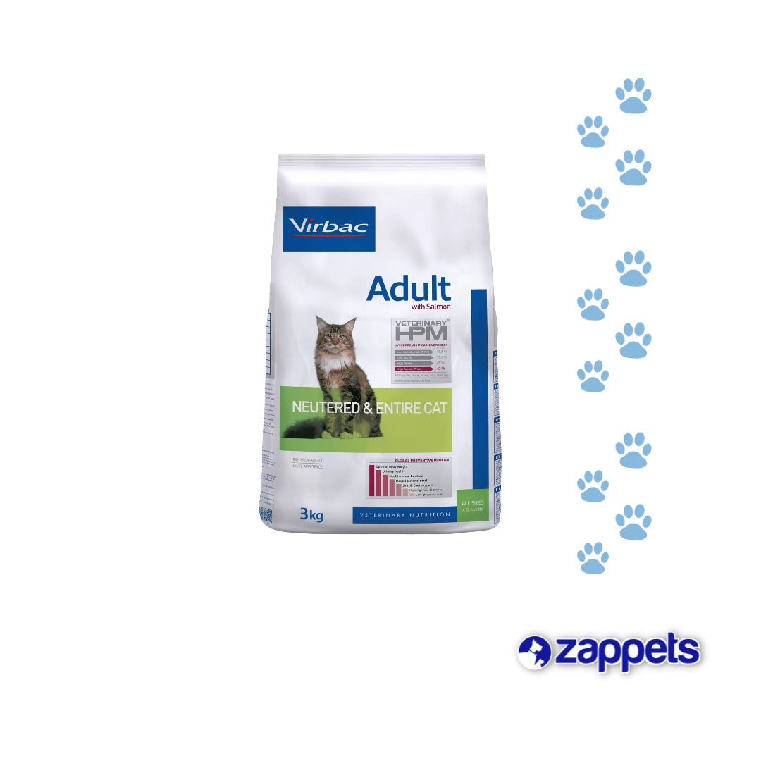 Alimento para Gatos Virbac Adulto Salmón N&E 1.5Kg