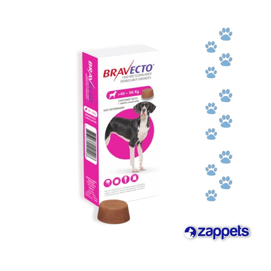 Antipulgas para Perros Bravecto 40-56Kg