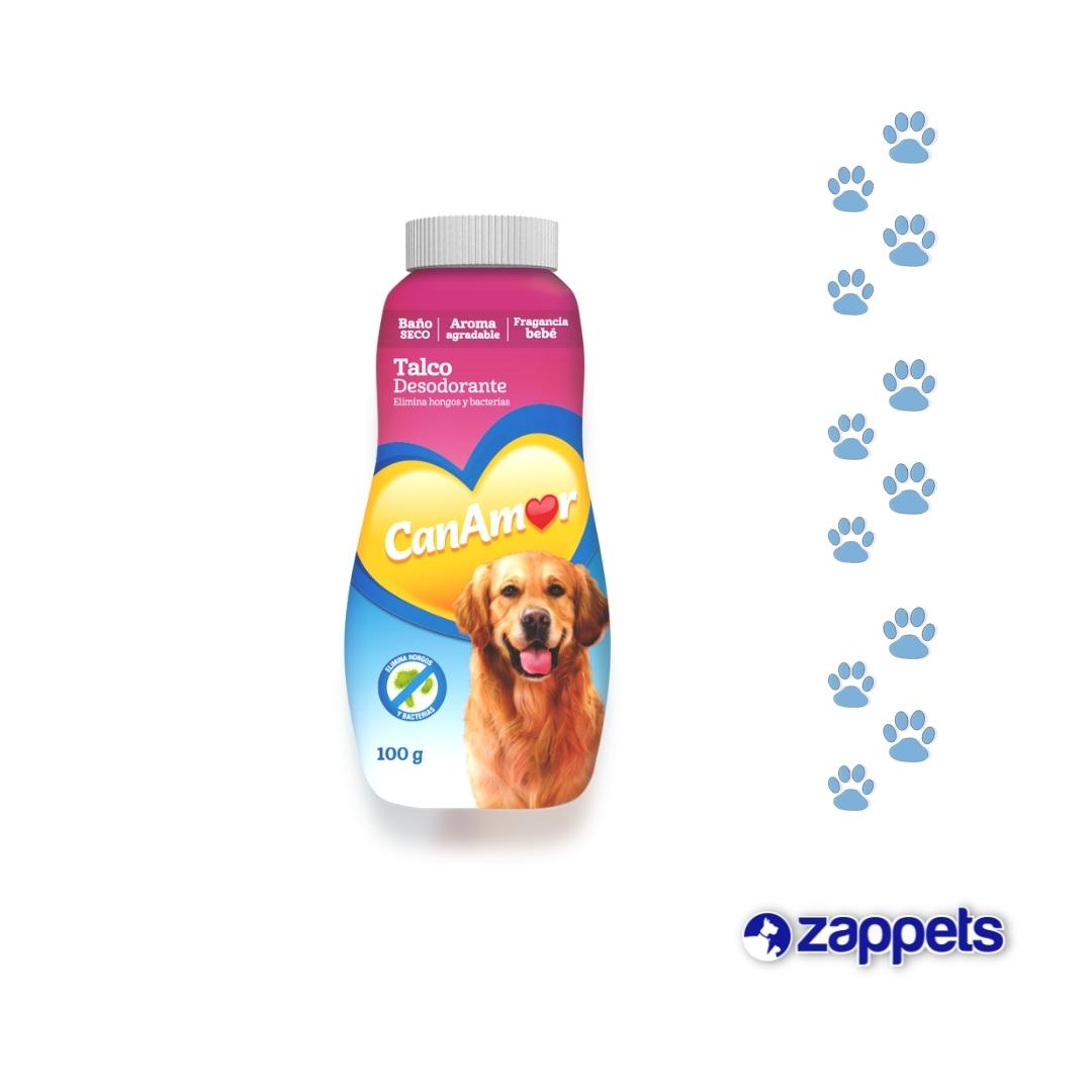 Talco Can Amor Desodorante Perros 100Gr