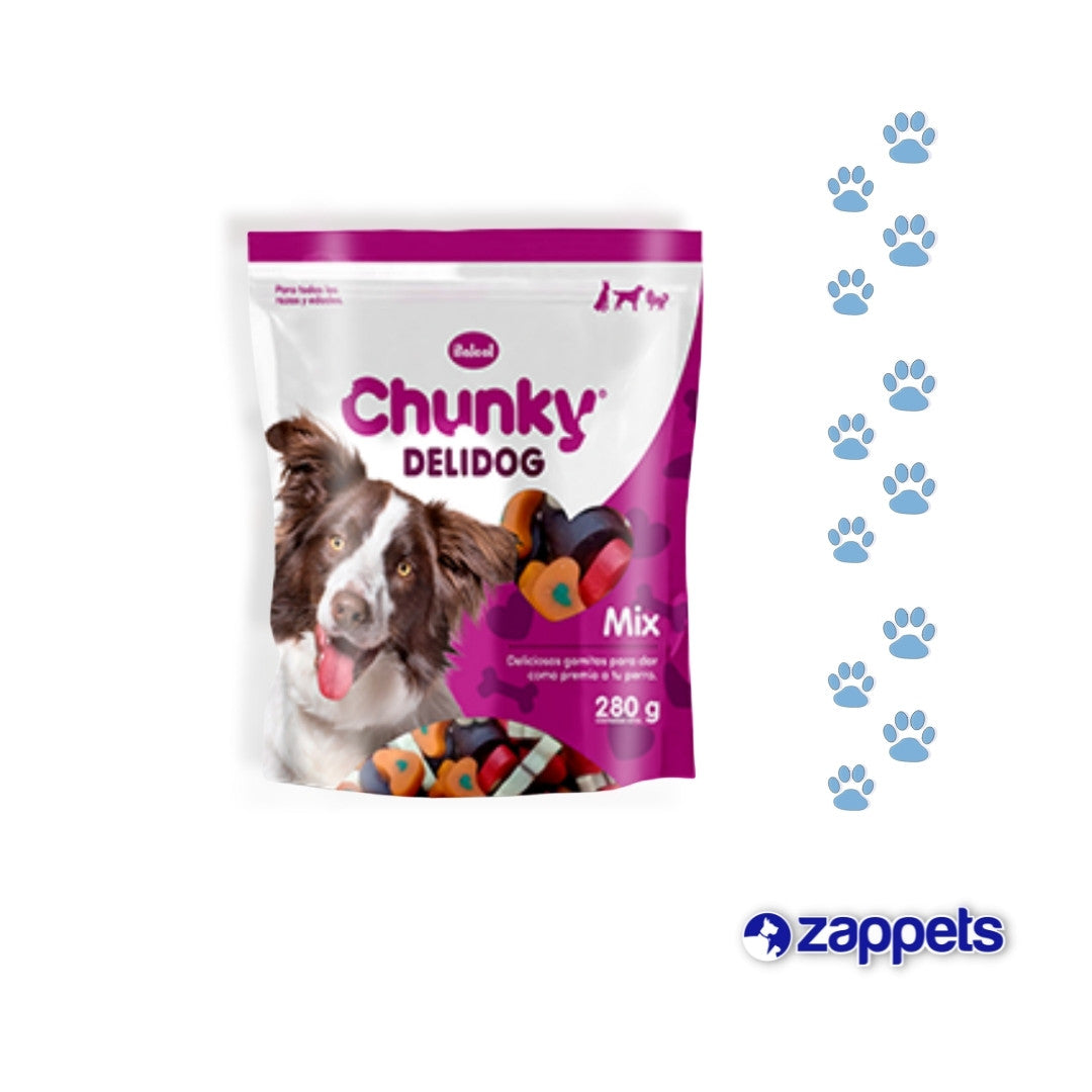 Snack para Perros Chunky Delidog Mix