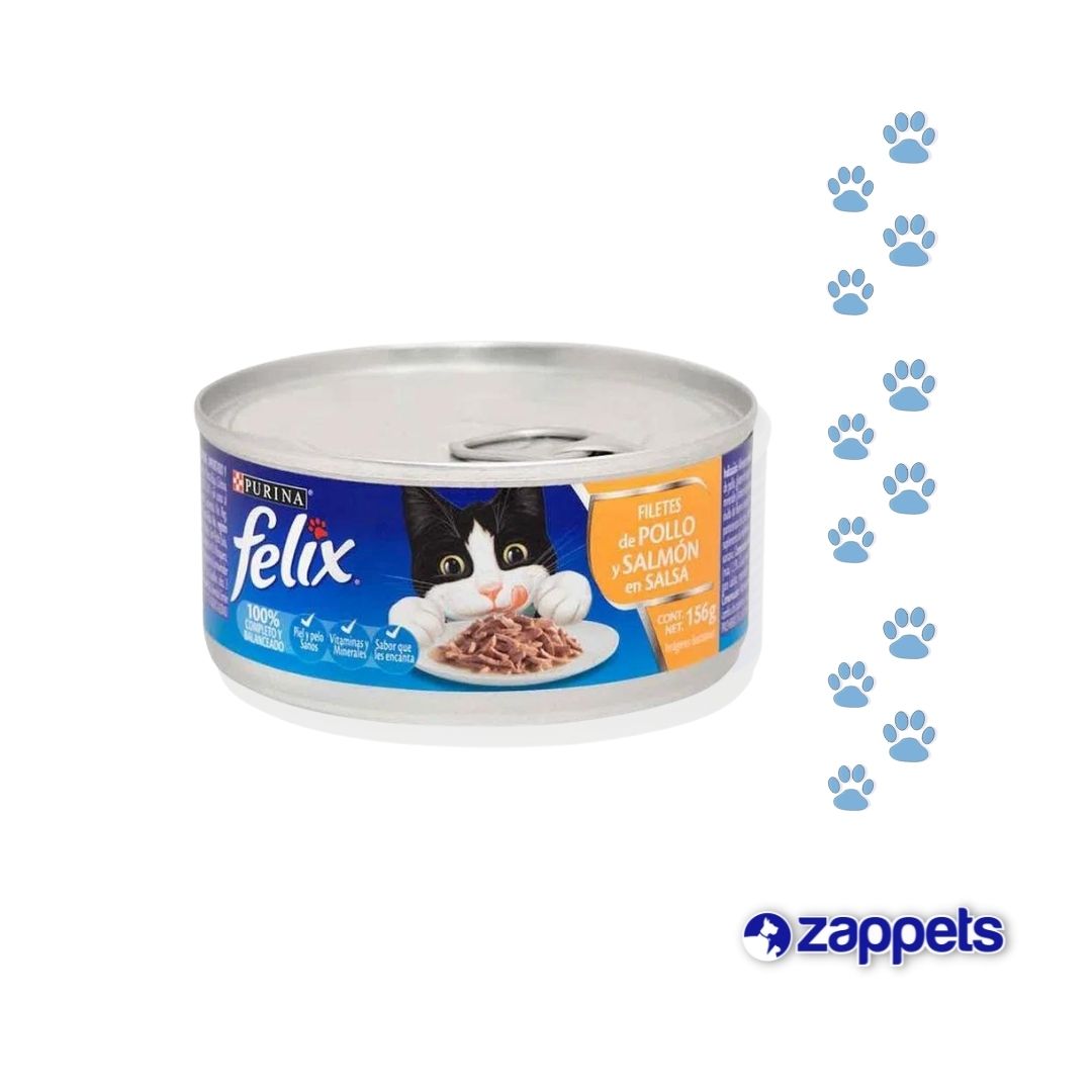 Enlatado para Gatos Felix 156Gr
