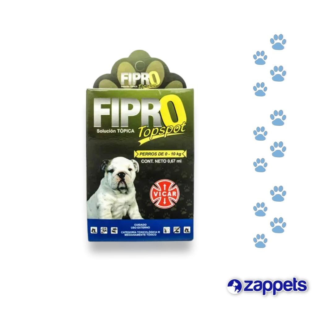 Antipulgas En Pipeta Fipro para Perros 2-10Kg