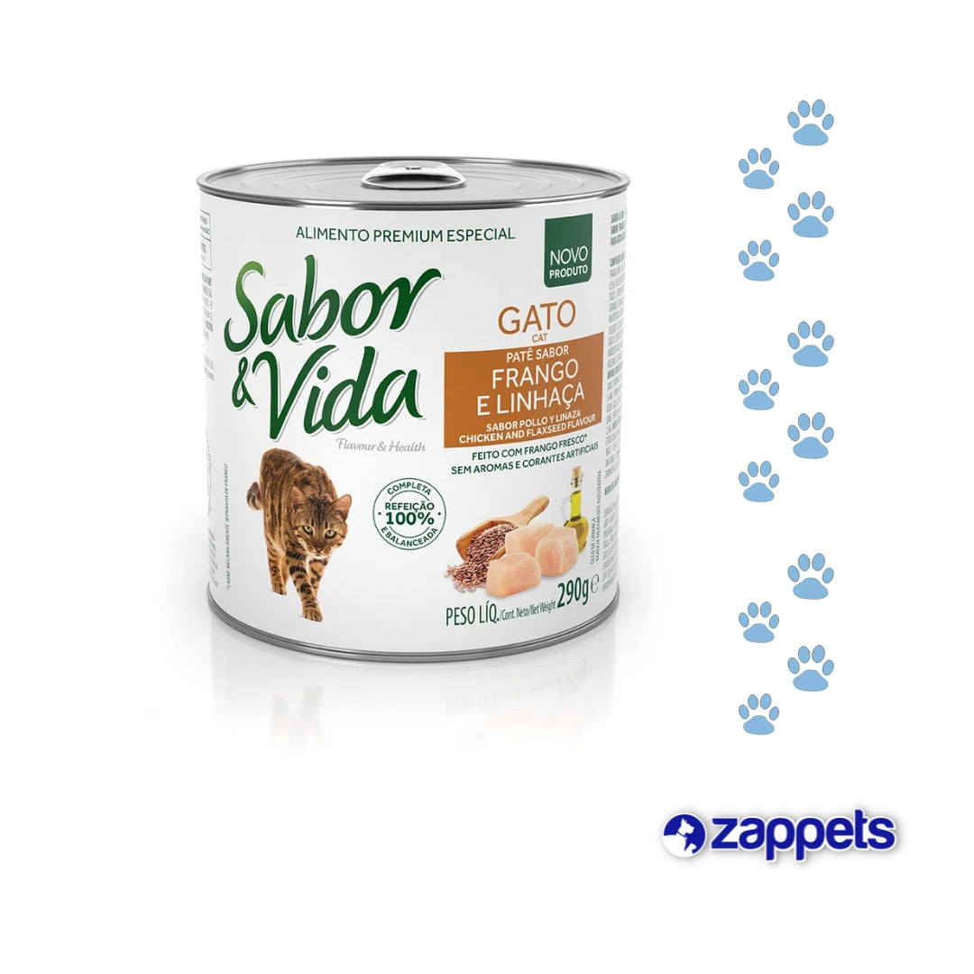 Enlatado para Gatos Sabor y Vida 280Gr
