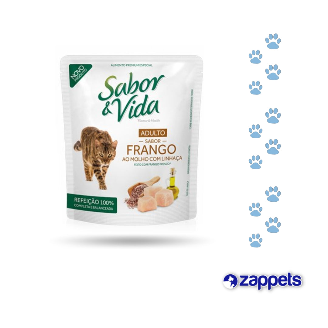 Alimento Húmedo para Gatos Sabor y Vida 85Gr