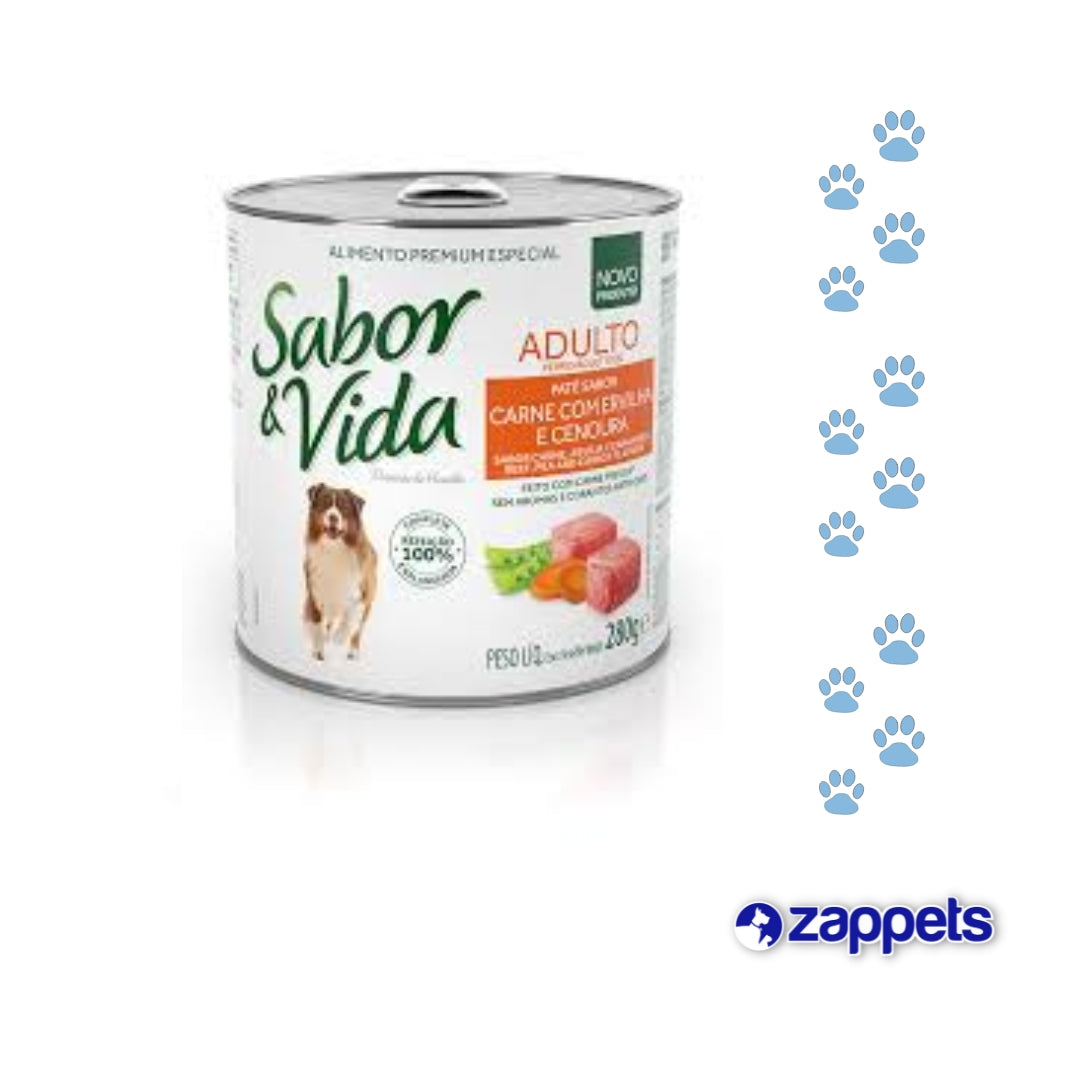 Enlatado para Perros Sabor y Vida 280Gr