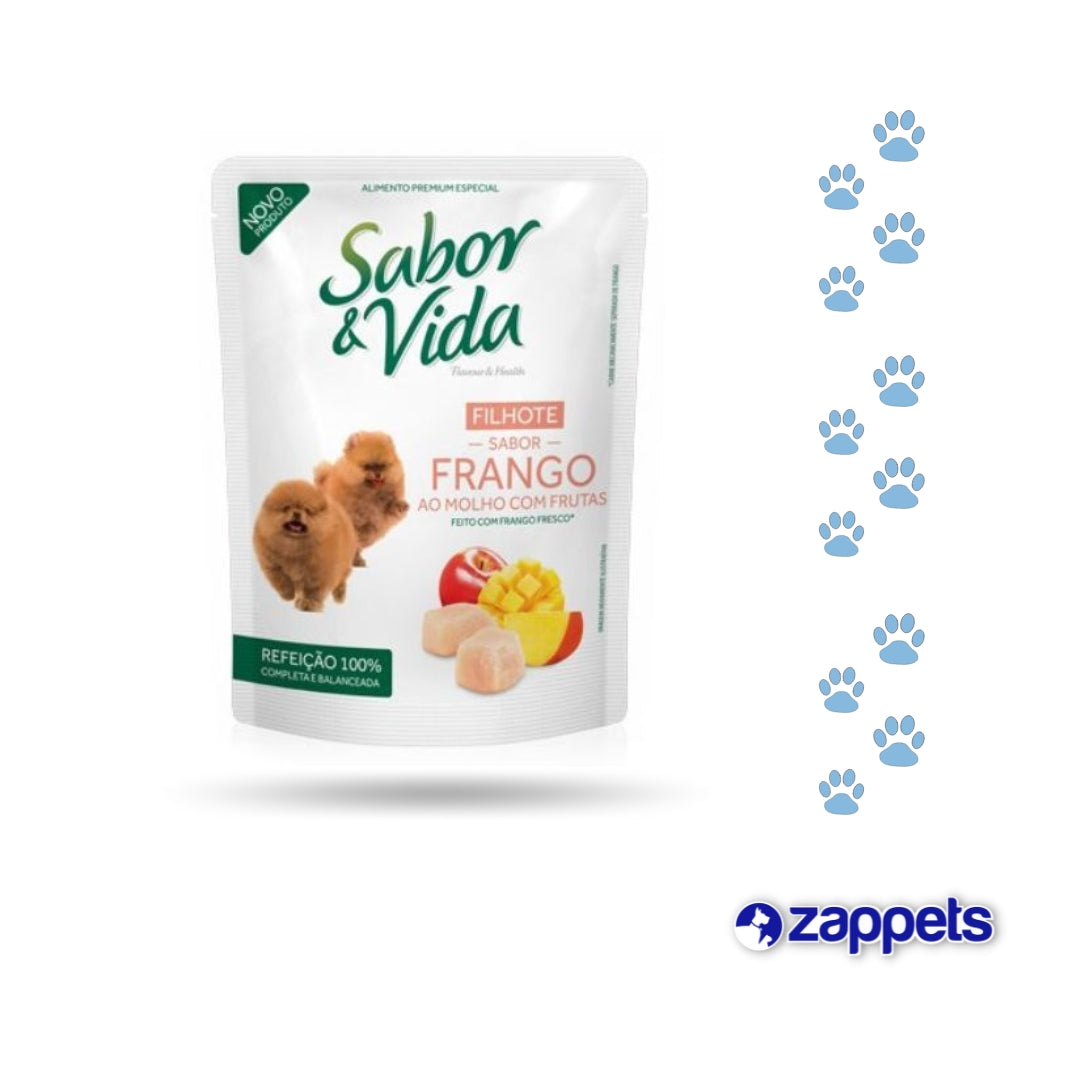 Alimento Húmedo para Perros Sabor y Vida 100Gr