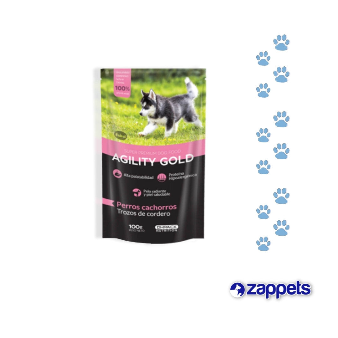 Alimento Húmedo para Perros Agility Gold Cachorros 100Gr