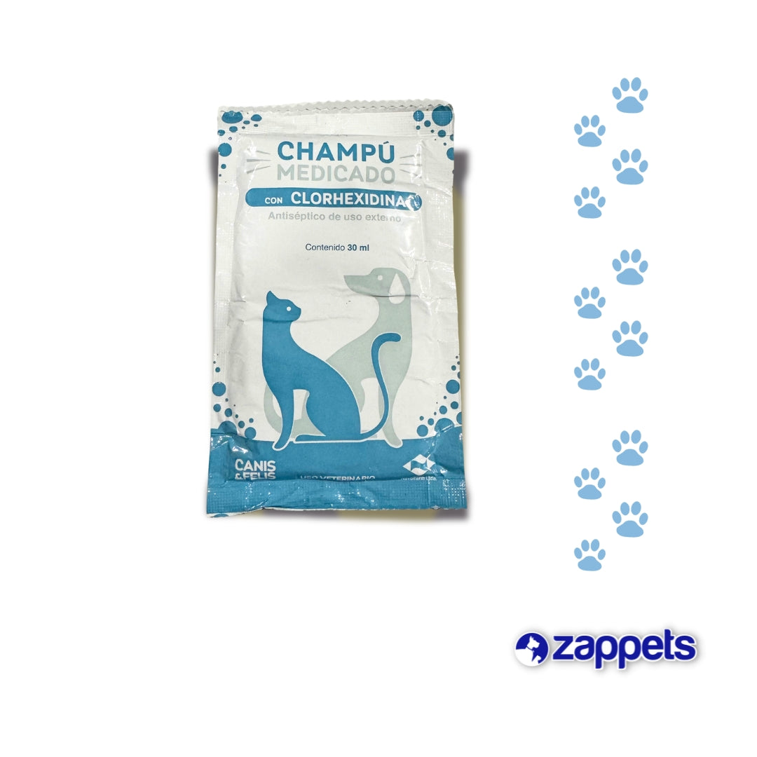 Shampoo Canis y Felis Medicado 30Gr