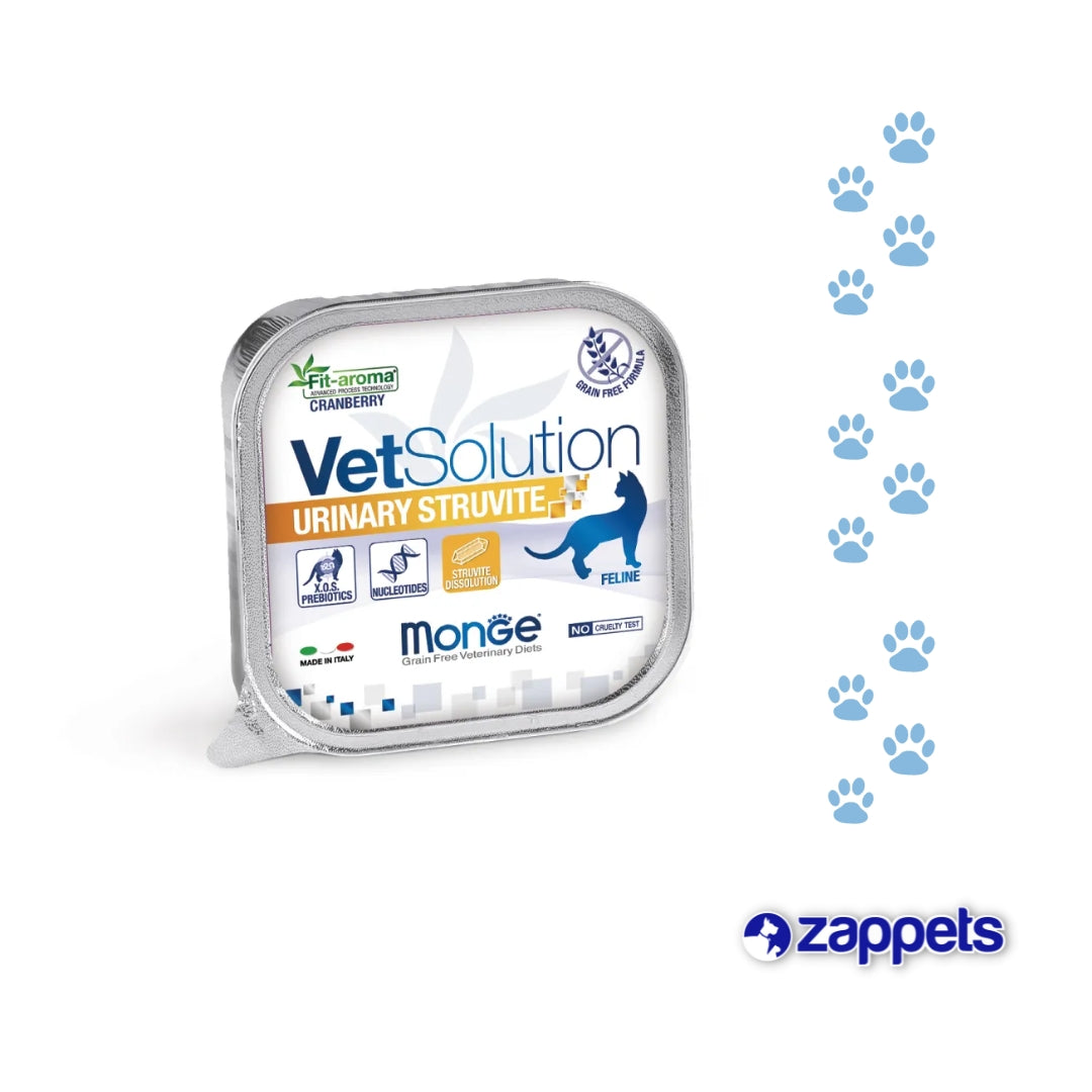 Enlatado para Gatos Vet Solution Urinary Struvite 100Gr