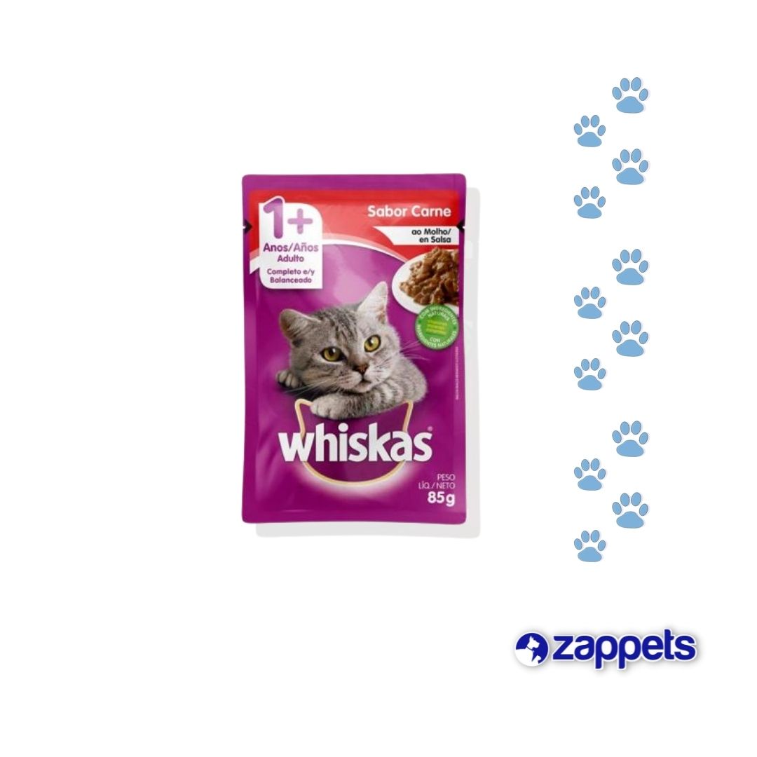 Alimento Húmedo para Gatos Whiskas 85Gr