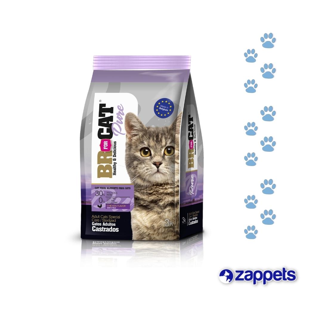 Alimento para Gatos Br For Cat Castrado 10Kg