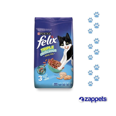 Alimento para Gatos Felix Triple Delicious