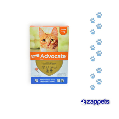 Antipulgas En Pipeta para Gato Advocate 4Kg - 1Und Suelta