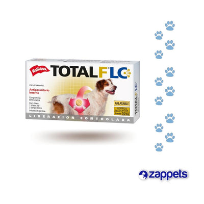 Antiparasitario Total FLC Perros Medianos - Blíster