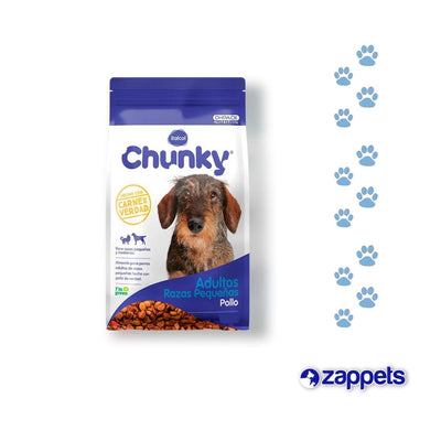 Alimento para Perros Adultos Chunky Razas Pequeñas Pollo