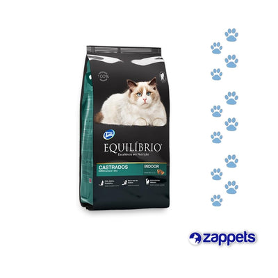 Alimento para Gatos Equilibrio Gato Castrado 7+ 1.5Kg