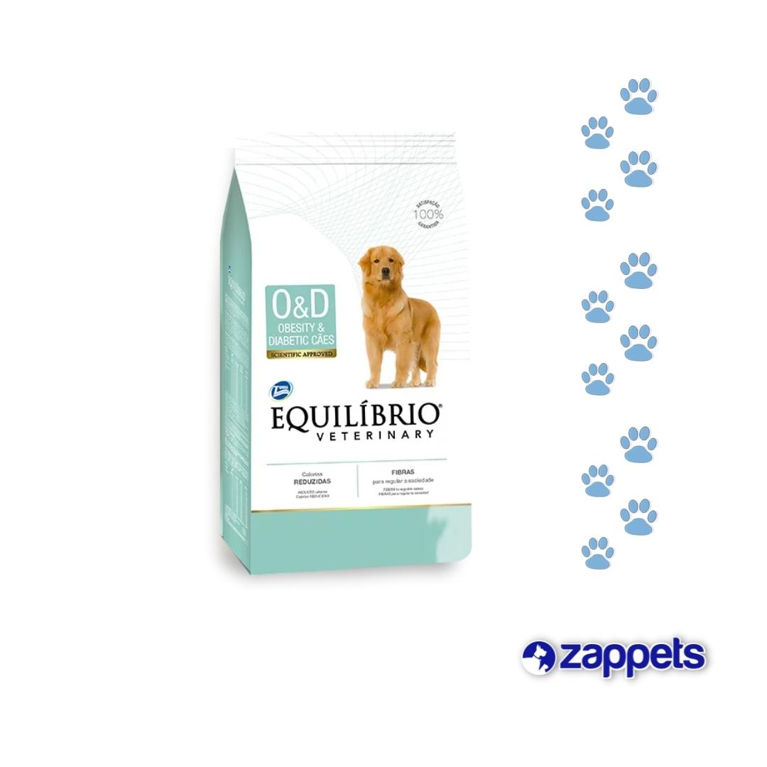 Alimento para Perros Equilibrio Veterinary Obesidad y Diabetes - O&D