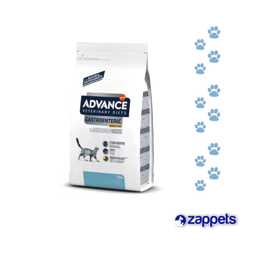 Alimento para Gatos Advance Veterinary Diets Gastroenteric Sensitive 1.5Kg